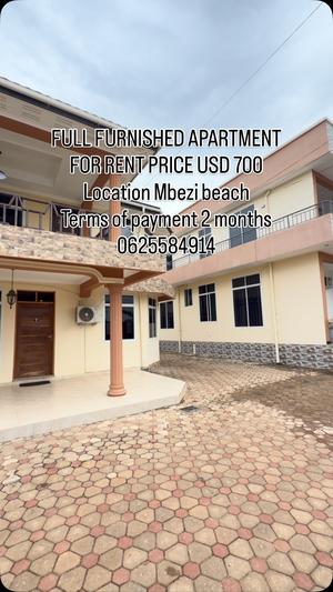 Furnished Apartment for Rent in Mbezi Beach, Dar Es Salaam