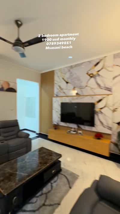 Apartment (Furnished) ya vyumba viwili inapangishwa Msasani Beach, Dar Es Salaam