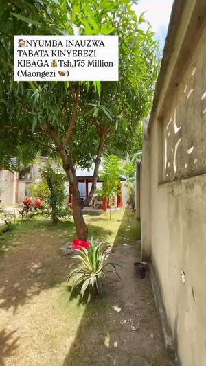Nyumba ya vyumba vitatu inauzwa Tabata Kinyerezi Kibaga, Dar Es Salaam (600 sqm)