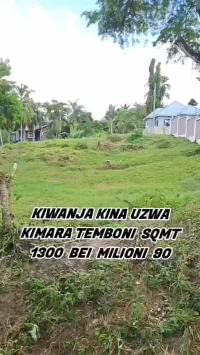 Kiwanja kinauzwa Kimara Temboni, Dar Es Salaam (1300 sqm)