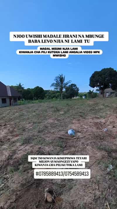 Kiwanja kinauzwa Madale Msumi, Dar Es Salaam (750 sqm)