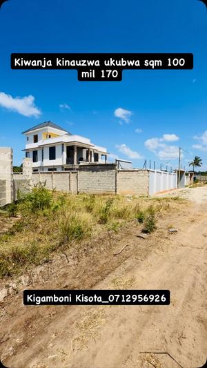 Kiwanja kinauzwa Kisota Kigamboni, Dar Es Salaam (1000 sqm)