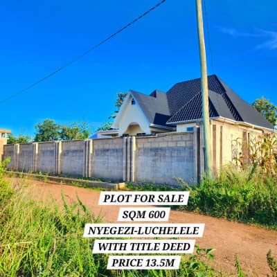 Plot for sale in Nyegezi, Mwanza