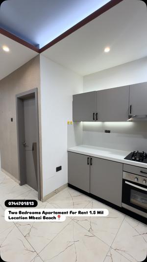 2 Bedrooms Apartment for Rent in Mbezi Beach Nyumba ya Lami, Dar Es Salaam