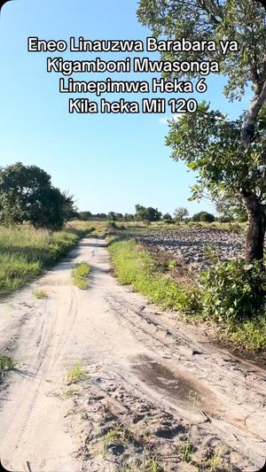 Kiwanja kinauzwa Mwasonga, Dar Es Salaam acre 6