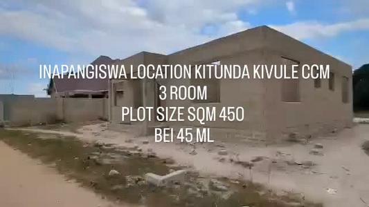 3 Bedrooms House for Sale in Kitunda Kivule Ccm, Dar Es Salaam (450 sqm) 3 Bedrooms House for Sale in Kitunda Kivule Ccm, Dar Es Salaam (450 sqm)