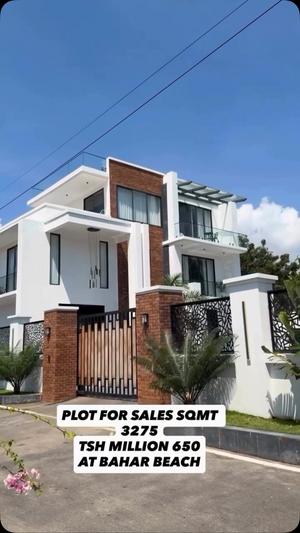 Kiwanja kinauzwa Bahari Beach, Dar Es Salaam (3275 sqm)