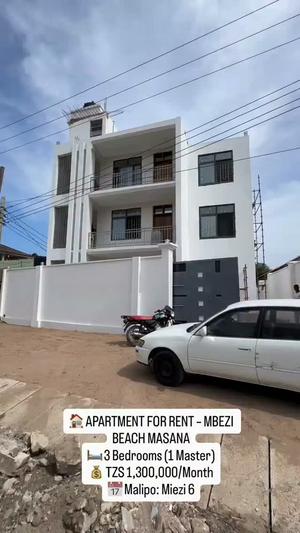 Apartment ya vyumba vitatu inapangishwa Mbezi Beach Masana, Dar Es Salaam Apartment ya vyumba vitatu inapangishwa Mbezi Beach Masana, Dar Es Salaam