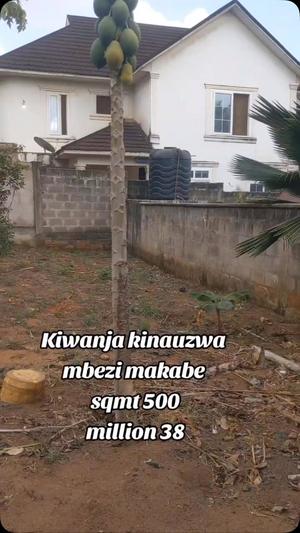 Residential Plot for Sale in Mbezi Makabe, Dar Es Salaam (500 sqm) Residential Plot for Sale in Mbezi Makabe, Dar Es Salaam (500 sqm)