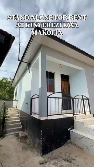 Nyumba ya vyumba viwili inapangishwa Tabata Kinyerezi Mwisho Kwa Makofia, Dar Es Salaam