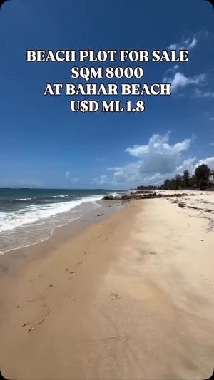 Beach Plot kinauzwa Bahar Beach, Dar Es Salaam (8000 sqm) Beach Plot kinauzwa Bahar Beach, Dar Es Salaam (8000 sqm)