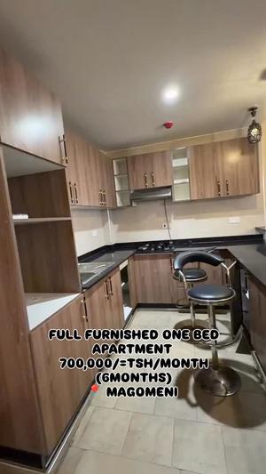 Nyumba/Apartment (Furnished) ya chumba kimoja inapangishwa Magomeni, Dar Es Salaam