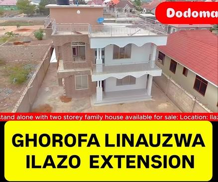Nyumba ya vyumba vinne inauzwa Dodoma (450 sqm) Nyumba ya vyumba vinne inauzwa Dodoma (450 sqm)