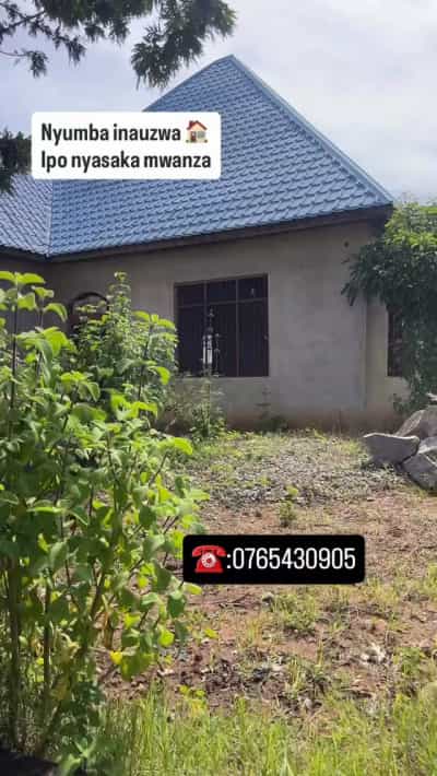 Nyumba ya vyumba vitatu inauzwa Nyasaka Tabasamu, Mwanza