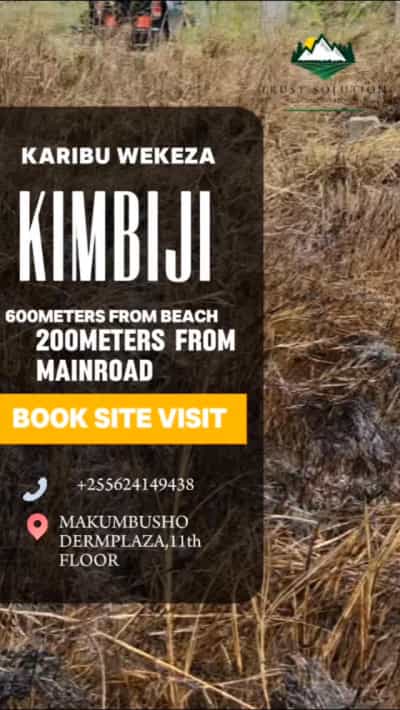Plots for sale in Kimbiji, Dar Es Salaam