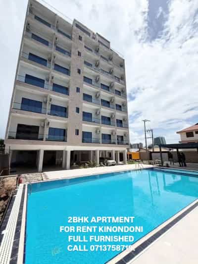 Apartment (Furnished) ya vyumba viwili inapangishwa Kinondoni Morocco, Dar Es Salaam