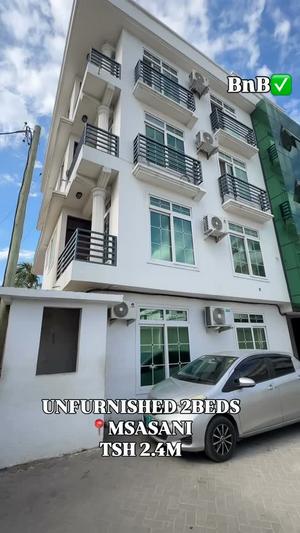 Apartment ya vyumba viwili inapangishwa Msasani, Dar Es Salaam