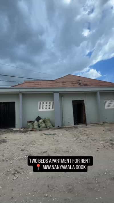 Apartment ya vyumba viwili inapangishwa Mwananyamala, Dar Es Salaam