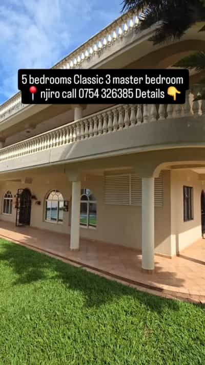 Nyumba (Furnished) ya vyumba vitano inapangishwa Njiro, Arusha
