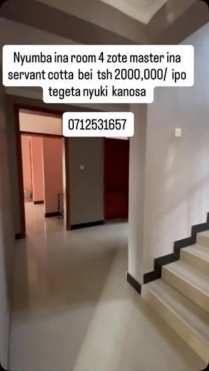 4 Bedrooms House for Rent in Tegeta Nyuki, Dar Es Salaam 4 Bedrooms House for Rent in Tegeta Nyuki, Dar Es Salaam