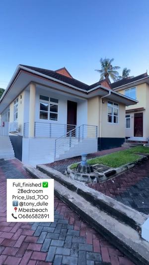 2 Bedrooms Furnished House for Rent in Mbezi Beach, Dar Es Salaam