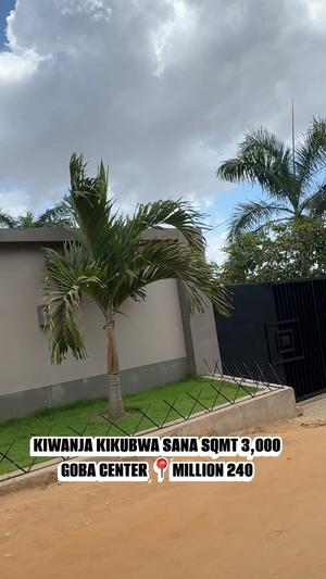 Kiwanja kinauzwa Goba Center, Dar Es Salaam (3000 sqm) Kiwanja kinauzwa Goba Center, Dar Es Salaam (3000 sqm)