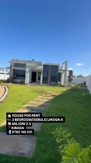 Nyumba ya vyumba vitatu inapangishwa Kigamboni Kibada, Dar Es Salaam