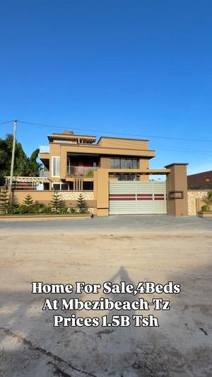 4 Bedrooms House for Sale in Mbezi Beach, Dar Es Salaam (600 sqm)