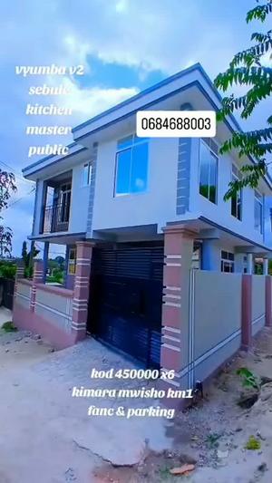2 Bedrooms House for Rent in Kimara Mwisho, Dar Es Salaam