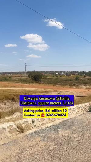 Plot for sale in Ilalila/Isanzu, Tabora sqm 1016 Plot for sale in Ilalila/Isanzu, Tabora sqm 1016