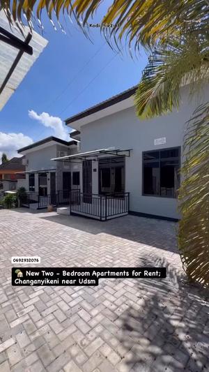 Apartment ya vyumba viwili inapangishwa Changanyikeni, Dar Es Salaam