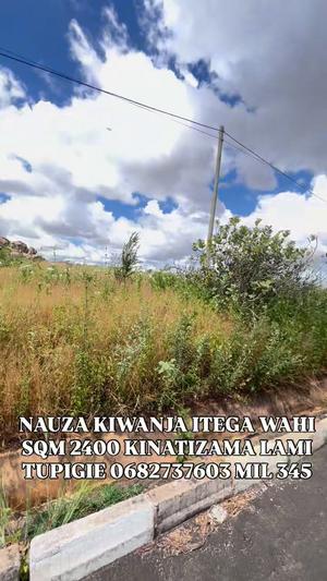 Plot for sale in Itega, Dodoma sqm 2400