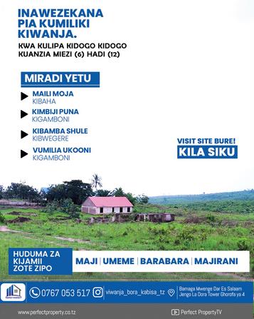 Residential Plots for Sale in Kibaha Mail Moja, Pwani