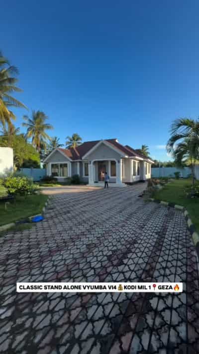 Nyumba ya vyumba vinne inapangishwa Kigamboni Geza Juu, Dar Es Salaam