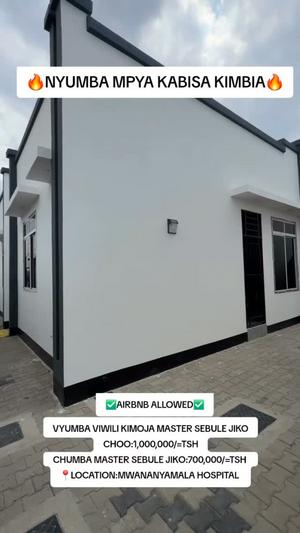Nyumba ya vyumba viwili inapangishwa Mwananyamala Hospital, Dar Es Salaam Nyumba ya vyumba viwili inapangishwa Mwananyamala Hospital, Dar Es Salaam