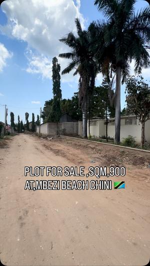 Residential Plot for Sale in Mbezi Beach, Dar Es Salaam (900 sqm)