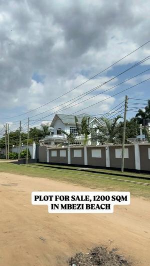 Kiwanja kinauzwa Mbezi Beach, Dar Es Salaam sqm 1200 Kiwanja kinauzwa Mbezi Beach, Dar Es Salaam sqm 1200