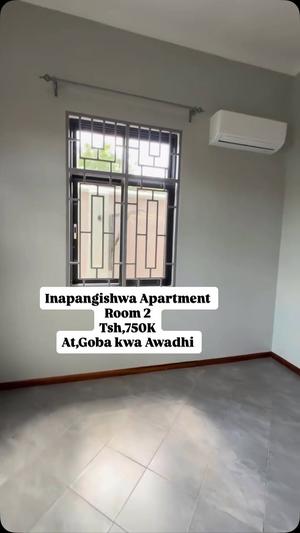Nyumba/Apartment ya vyumba viwili inapangishwa Goba Kwa Awadhi, Dar Es Salaam
