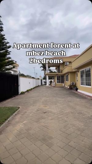 Apartment ya vyumba viwili inapangishwa Mbezi Beach, Dar Es Salaam