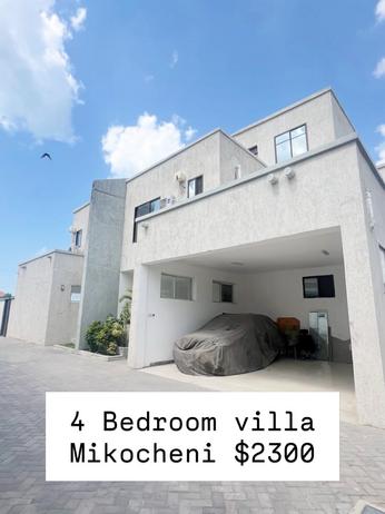 Villa ya vyumba vinne inapangishwa Mikocheni, Dar Es Salaam Villa ya vyumba vinne inapangishwa Mikocheni, Dar Es Salaam