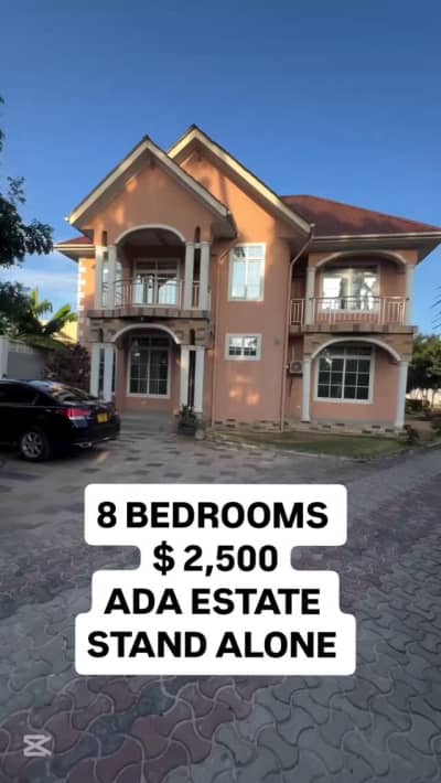 Nyumba inapangishwa Masaki, Dar Es Salaam