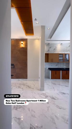 Nyumba/Apartment ya vyumba viwili inapangishwa Goba Half London, Dar Es Salaam