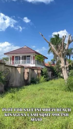 Plot for sale in Mbezi Beach, Dar Es Salaam sqm 998