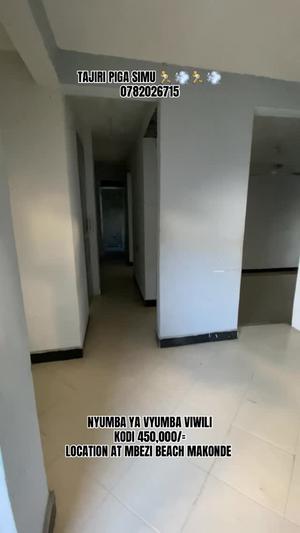 2 Bedrooms House for Rent in Mbezi Beach Makonde, Dar Es Salaam