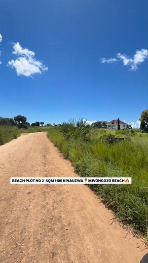 Beach Plot kinauzwa Mjimwema, Dar Es Salaam (1100 sqm) Beach Plot kinauzwa Mjimwema, Dar Es Salaam (1100 sqm)