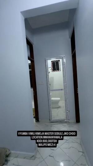 Nyumba ya vyumba viwili inapangishwa Mwananyamala, Dar Es Salaam