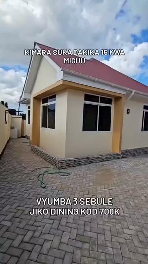 Nyumba ya vyumba vitatu inapangishwa Kimara Suka, Dar Es Salaam