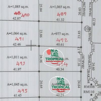 Residential Plot for Sale in Mtumba, Dodoma (963 sqm)