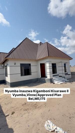 Nyumba ya vyumba vinne inauzwa Kigamboni Kisalavetu, Dar Es Salaam (700 sqm)