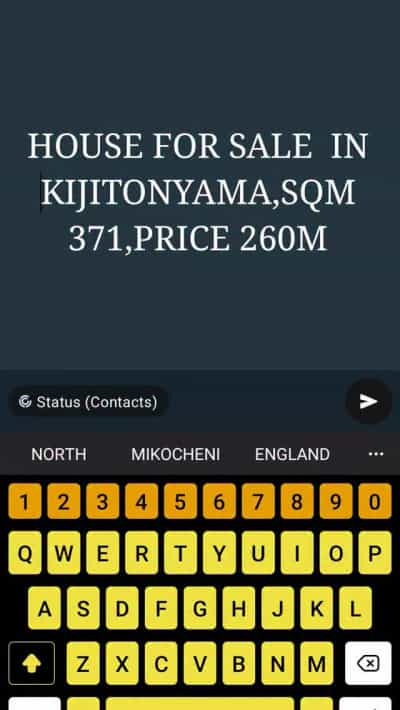 Nyumba inauzwa Kijitonyama, Dar Es Salaam (371 sqm)